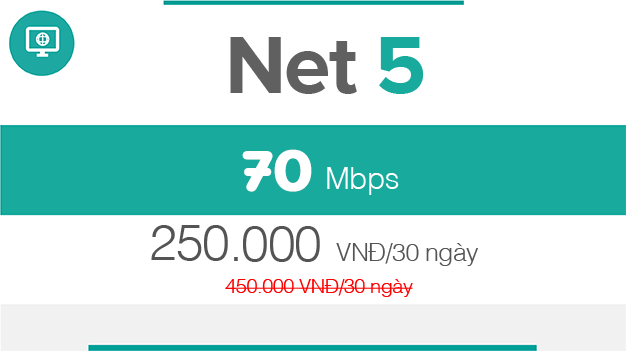 NET 5 - 35Mbps Viettel telecom